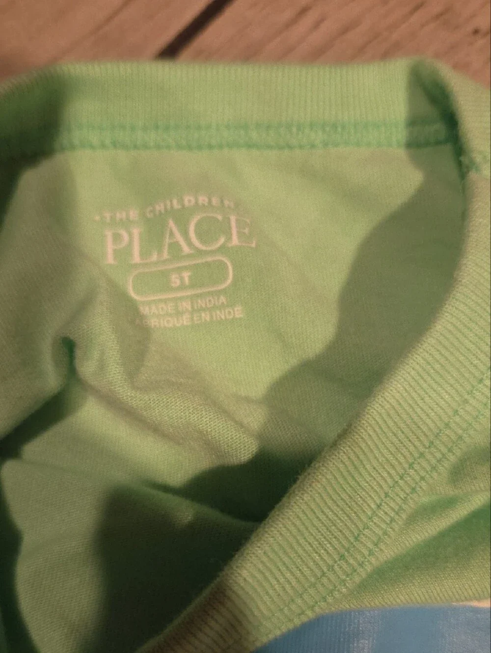 The Children's Place Mint Green Bulldozer Graphic Tee